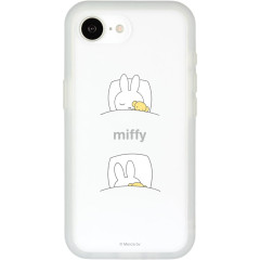 Japan Miffy IIIIfit Plump Frame iPhone 17e / 16e Case - Good Night