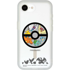 Japan Pokemon IIIIfit Plump Frame iPhone 17e / 16e Case with MagSafe - Clear