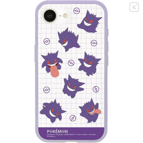 Japan Pokemon IIIIfit Clear iPhone 16e / 17e Case - Gengar - 1