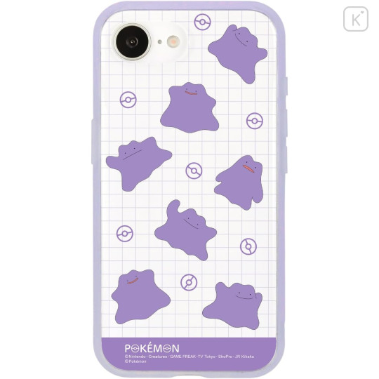 Japan Pokemon IIIIfit Clear iPhone 16e / 17e Case - Ditto - 1