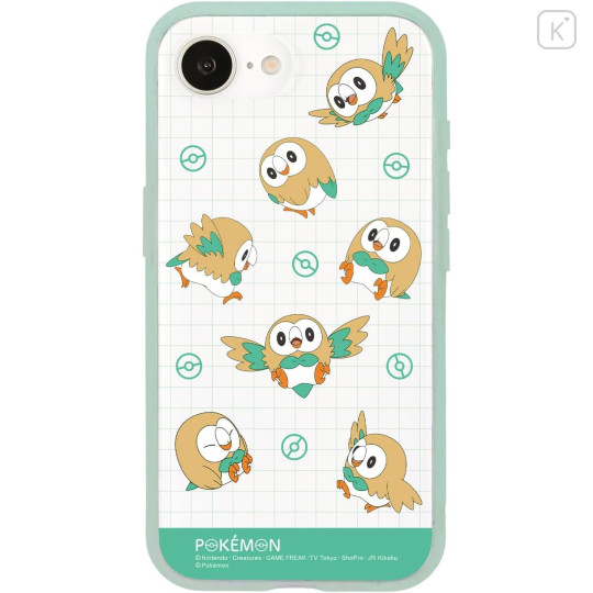 Japan Pokemon IIIIfit Clear iPhone 16e / 17e Case - Rowlet - 1