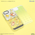 Japan Pokemon Camera Frame iPhone 17e / 16e Case - Pichu & Pikachu & Raichu : Yellow - 3