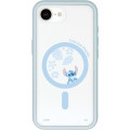 Japan Disney IIIIfit Plump Frame iPhone 17e / 16e Case with MagSafe - Stitch - 1