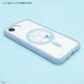 Japan Disney IIIIfit Plump Frame iPhone 17e / 16e Case with MagSafe - Stitch - 4