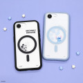 Japan Disney IIIIfit Plump Frame iPhone 17e / 16e Case with MagSafe - Stitch - 6