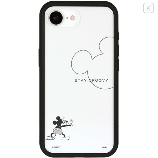 Japan Disney IIIIfit Plump Frame iPhone 17e / 16e Case - Mickey - 1