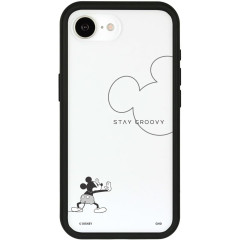 Japan Disney IIIIfit Plump Frame iPhone 17e / 16e Case - Mickey