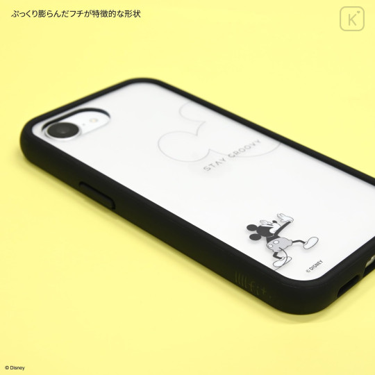 Japan Disney IIIIfit Plump Frame iPhone 17e / 16e Case - Mickey - 4