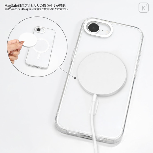 Japan Peanuts Camera Frame iPhone 17e / 16e Case with MagSafe - Snoopy : Everyone - 4