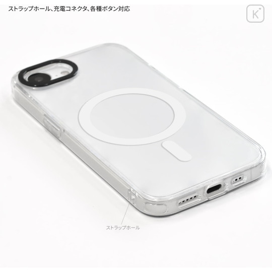 Japan Peanuts Camera Frame iPhone 17e / 16e Case with MagSafe - Snoopy : Everyone - 6