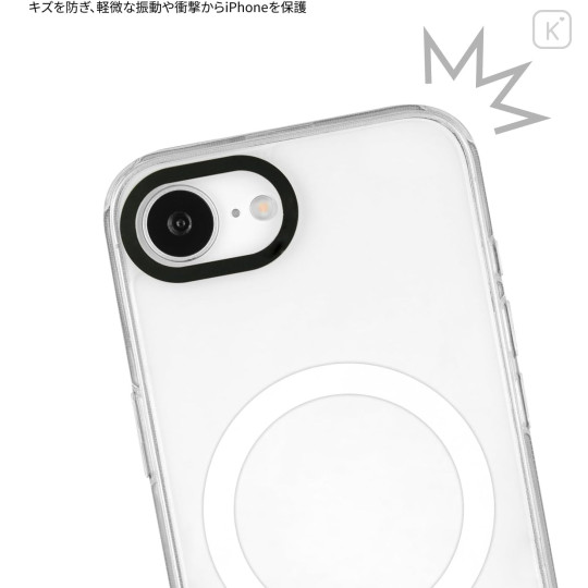Japan Peanuts Camera Frame iPhone 17e / 16e Case with MagSafe - Snoopy : Everyone - 7