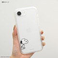 Japan Peanuts IIIIfit Plump Frame iPhone 17e / 16e Case - Snoopy - 5