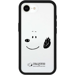 Japan Peanuts IIIIfit Plump Frame iPhone 17e / 16e Case - Snoopy : Face