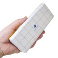 Japan Peanuts Glasses Case - Snoopy & Woodstock : Embroidery Yellow - 3
