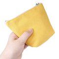 Japan Peanuts Embroidery Cosmetic Pouch - Snoopy & Woodstock : Yellow - 2