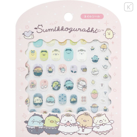 Japan San-X Original Deco Petit Sticker - Sumikko Gurashi : Miracle Cute Angel and Devil's Tails - 1
