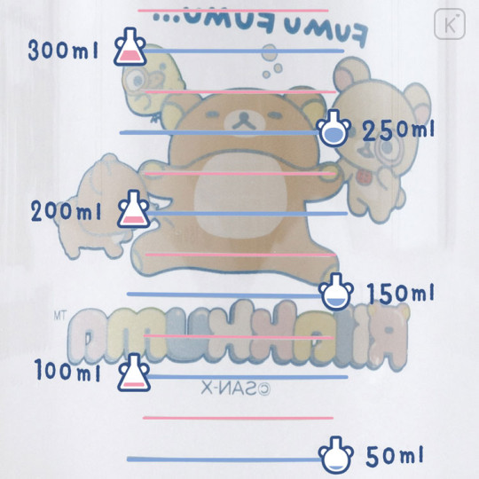 Japan San-X Glass Measuring Cup - Rilakkuma : Rilakkuma Lab - 3