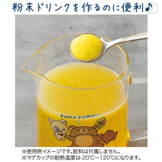 Japan San-X Glass Measuring Cup - Rilakkuma : Rilakkuma Lab - 4