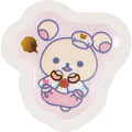 Japan San-X Drop Seal Bits - Rilakkuma : Rilakkuma Lab Secret Research Puffy Gold Foil Stamping - 5