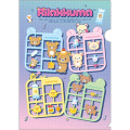 Japan San-X Original A4 Clear Holder - Rilakkuma : Rilakkuma Lab Plastic Model Style - 1
