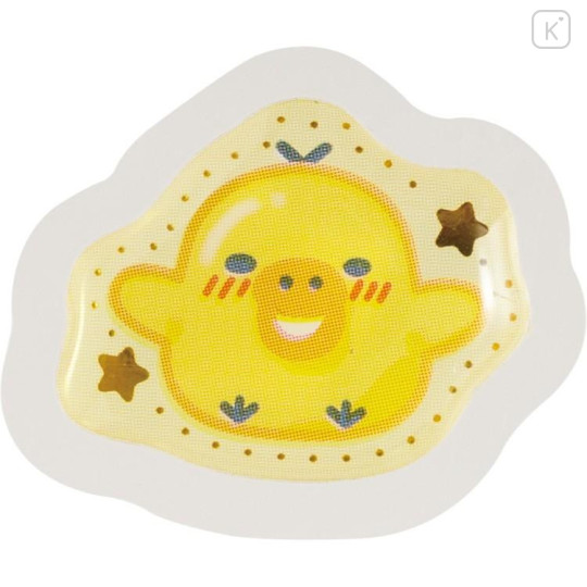 Japan San-X Drop Seal Bits - Rilakkuma : Rilakkuma Lab Plastic Model Puffy Gold Foil Stamping - 6