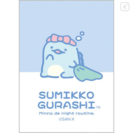 Japan San-X Smartphone Sticker - Sumikko Gurashi : Everyone's Night Routine Tokage - 1