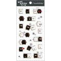 Japan San-X Squishy Sticker - Monokuro Boo : Universe San-X Town More! - 1