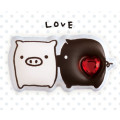 Japan San-X Squishy Sticker - Monokuro Boo : Universe San-X Town More! - 2