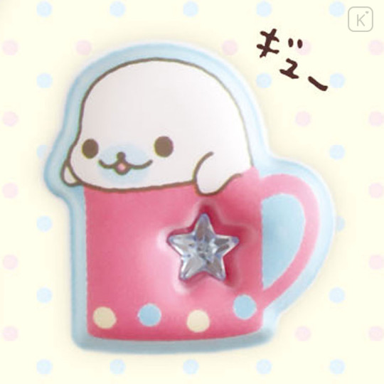 Japan San-X Original Squishy Sticker - Mamegoma : Universe San-X Town More! - 3