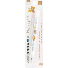 Japan San-X Mono Graph Shaker Mechanical Pencil - Rilakkuma : Lazy Relaxing As Always
