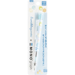 Japan San-X Mono Graph Shaker Mechanical Pencil - Sumikko Gurashi : Relax Light Blue