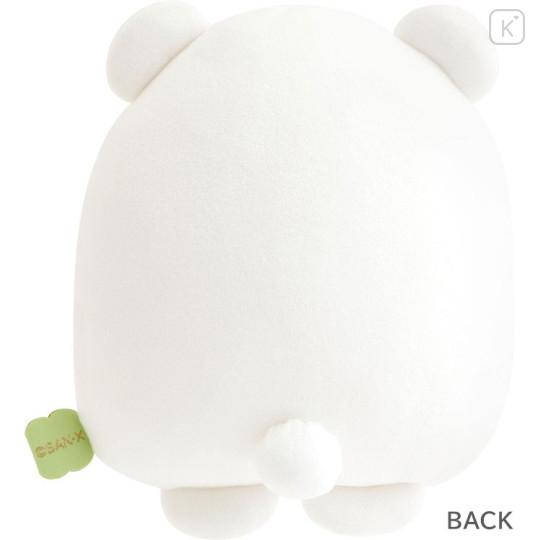 Japan San-X Mochi Mochi Mini Huggable Plush Toy - Sumikko Gurashi : San-X Universe Shirokuma Polar Bear - 2