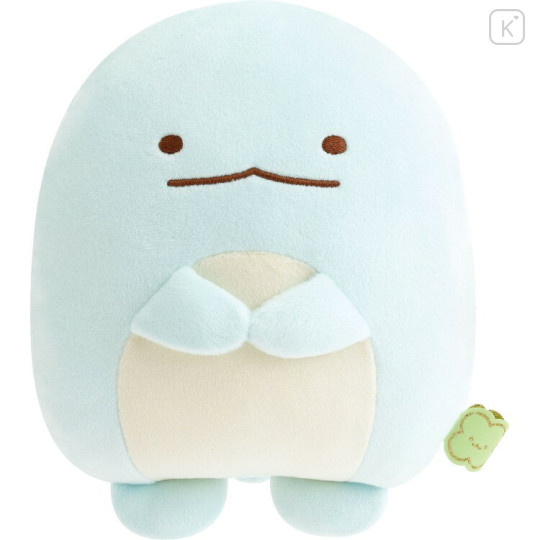 Japan San-X Mochi Mochi Mini Huggable Plush Toy - Sumikko Gurashi : San-X Universe Tokage Dinosaur Lizard - 1