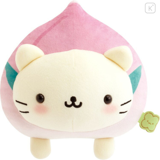Japan San-X Mochi Mochi Mini Huggable Plush Toy - Nyan Nyan Nyanko : San-X Universe - 1