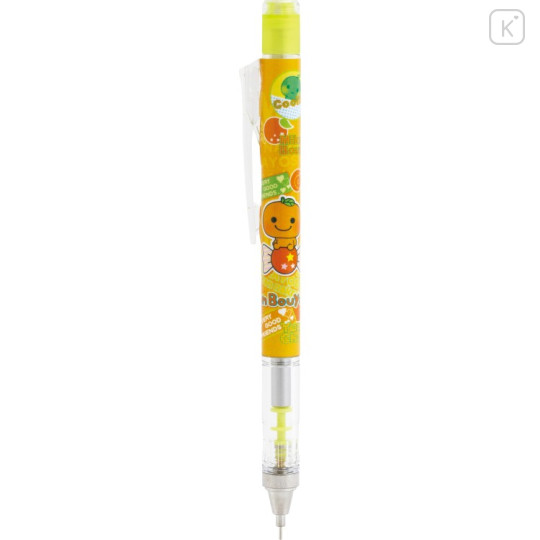 Japan San-X Mono Graph Shaker Mechanical Pencil - Mikan Bouya : Orange - 2