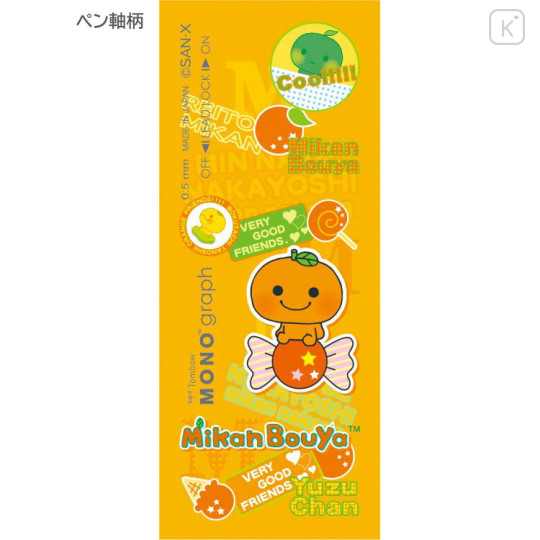 Japan San-X Original Mono Graph Shaker Mechanical Pencil - Mikan