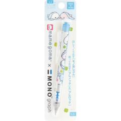 Japan San-X Original Mono Graph Shaker Mechanical Pencil - Mamegoma : White
