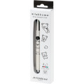 Japan San-X Original Jetstream 4&1 Multi Ballpoint Pen + Mechanical Pencil - Rilakkuma : Basic Rilakkuma Monochrome White - 2