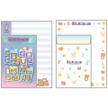 Japan San-X Letter Envelope Set - Rilakkuma Lab Research Institute - 3