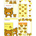 Japan San-X Letter Writing Set - Rilakkuma : Classic Yellow - 2