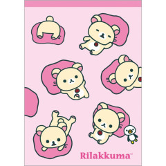 Japan San-X A6 Notepad - Korilakkuma : Classic Pink