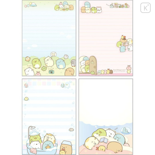 Japan San-X A6 Notepad - Sumikko Gurashi : Classic Good Night - 2