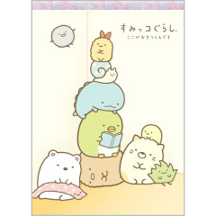 Japan San-X A6 Notepad - Sumikko Gurashi : Classic Room Corner