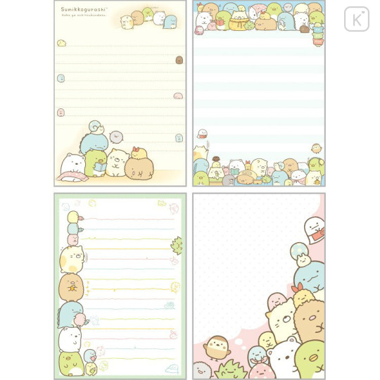 Japan San-X A6 Notepad - Sumikko Gurashi : Classic Room Corner - 2