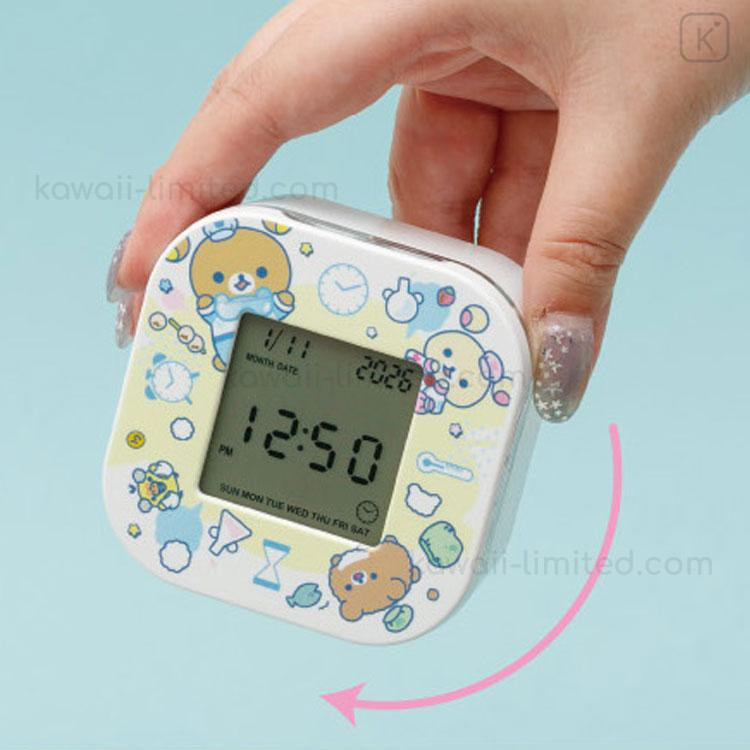 Japan San-X Alarm Clock - Rilakkuma Lab | Kawaii Limited