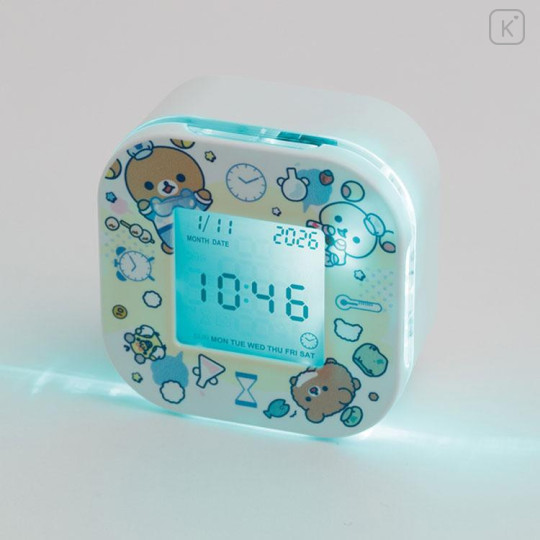 Japan San-X Alarm Clock - Rilakkuma : Rilakkuma Lab - 5
