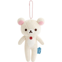Japan San-X Slim Long-legged Hanging Plush Toy - Korilakkuma : Rilakkuma Lab