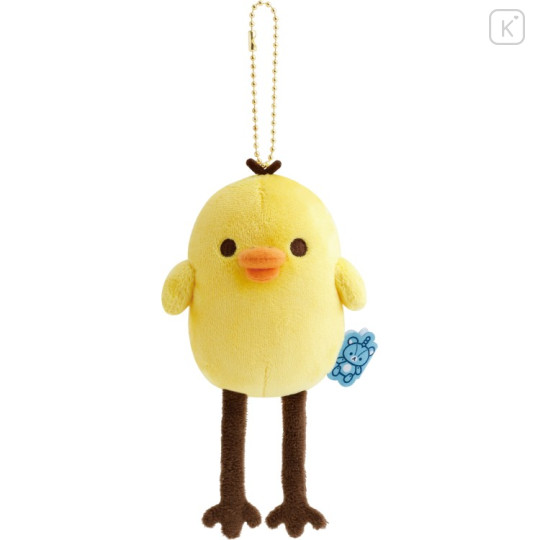 Japan San-X Slim Long-legged Hanging Plush Toy - Kiiroitori : Rilakkuma Lab - 1