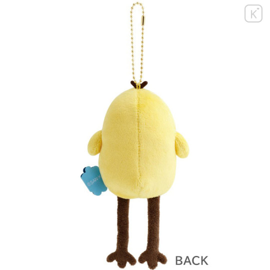 Japan San-X Slim Long-legged Hanging Plush Toy - Kiiroitori : Rilakkuma Lab - 3