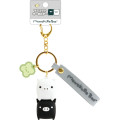 Japan San-X Mascot Keychain - Monokuro Boo : San-X Universe - 1